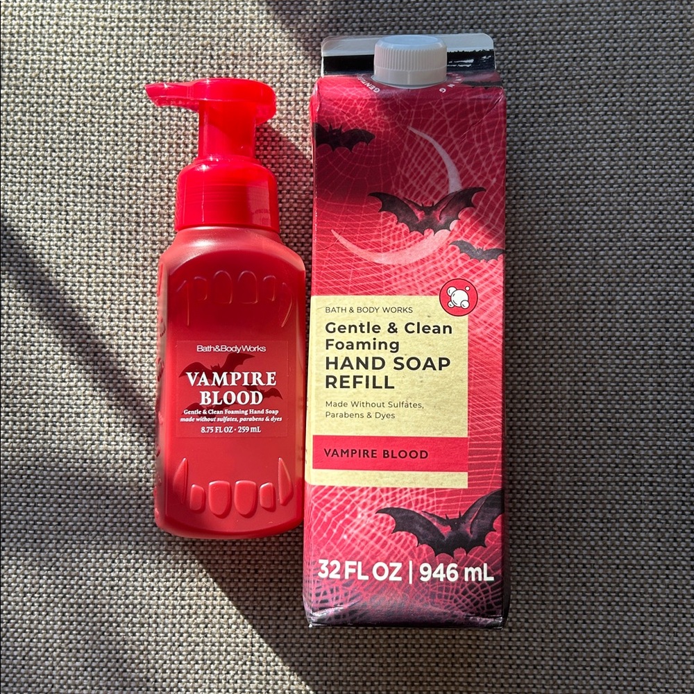 Bath and Body Works Vampire Blood Hand Soap & Foaming Hand Soap Refill